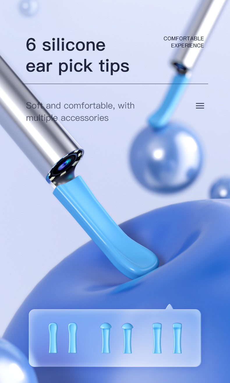 Visual Earpick Endoscope: Herramientas Inteligentes de Limpieza de Oídos con WiFi