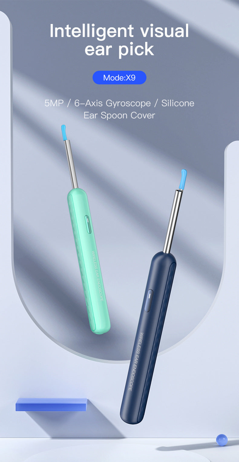Visual Earpick Endoscope: Herramientas Inteligentes de Limpieza de Oídos con WiFi